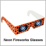 Neon Fireworks Glasses