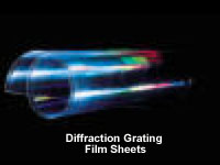 Diffraction Grating Film Sheets
